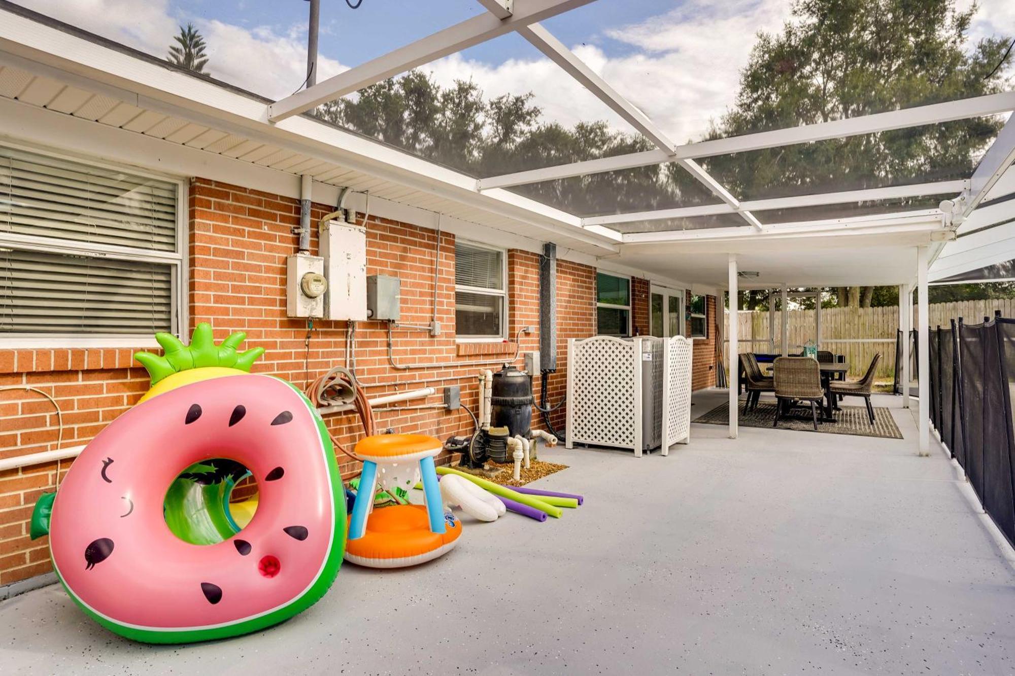 Pet-Friendly Lakeland Escape With Private Pool! Exteriör bild